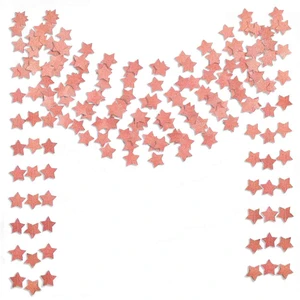 6 Pack Glitter Rose Gold Star Paper Garland Bridal Shower Wedding Bachelorette Party Birthday Party Bunting Banner Hanging Decorations Sparkling Daily Indoor or Outdoor Decorative Supplies (50 Feet) 6 Pack Glitter Rose Gold Star Paper Garland Bridal Shower Wedding Bachelorette Party Birthday Party Bunting Banner Hanging Decorations Sparkling Daily Indoor or Outdoor Decorative Supplies (50 Feet)