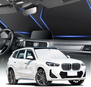 Universal 300T Car Windshield Sun Shade, Foldable Reflective for Windshield & Window Shades with Overlapping Design, Car Interior Accessories (64.5" L x 33" W) Universal 300T Car Windshield Sun Shade, Foldable Reflective for Windshield & Window Shades with Overlapping Design, Car Interior Accessories (64.5" L x 33" W)