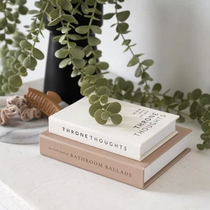 Beautiful Bathroom Decor Books Set of 2 - Modern Books for Bath Shelf | Funny Restroom Decor and Accessories to Add Charm and Humor to Your Space Beautiful Bathroom Decor Books Set of 2 - Modern Books for Bath Shelf | Funny Restroom Decor and Accessories to Add Charm and Humor to Your Space