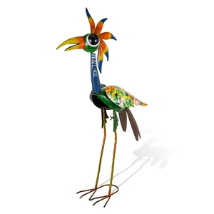 ViteenLight 35" Metal Bird Sculpture,Bird Decor Yard Statue Outdoor | Funny Rooster Sculpture for Patio, Lawn, Backyard,Housewarming Present for Mom, Friends ViteenLight 35" Metal Bird Sculpture,Bird Decor Yard Statue Outdoor | Funny Rooster Sculpture for Patio, Lawn, Backyard,Housewarming Present for Mom, Friends