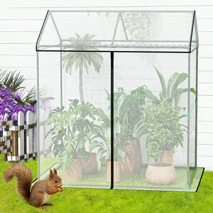 SPECILITE 51"x35"x49" Walk-in Garden Plant Netting Mesh Cover | Crop Cage, with Frame & Zippered Door, Plant Protectors from Animals, for Vegetables & Fruits SPECILITE 51"x35"x49" Walk-in Garden Plant Netting Mesh Cover | Crop Cage, with Frame & Zippered Door, Plant Protectors from Animals, for Vegetables & Fruits