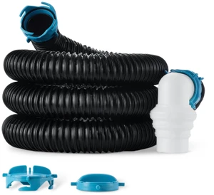 Amazon Basics RV Sewer Hose Kit, 15 ft, Black Amazon Basics RV Sewer Hose Kit, 15 ft, Black