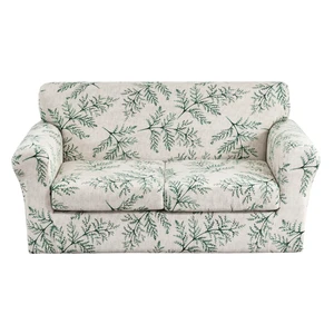 KRFOONN 4 Piece Stretch Sofa Couch Covers for 3 Cushion Couches, Large, 30 | Floral Pattern Sofa Slipcover with 3 Separate Seat Cushion Covers Washable Sofa Slip Covers Furniture Protector for Pets KRFOONN 4 Piece Stretch Sofa Couch Covers for 3 Cushion Couches, Large, 30 | Floral Pattern Sofa Slipcover with 3 Separate Seat Cushion Covers Washable Sofa Slip Covers Furniture Protector for Pets