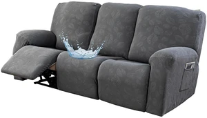 Gennia Waterproof Recliner Sofa Cover 3-Seat (Dark Gray) | Stretch Elastic Base For Stable Fit, Blocks Pet Scratches, Fur & Stains, Easy Install & Machine Wash Gennia Waterproof Recliner Sofa Cover 3-Seat (Dark Gray) | Stretch Elastic Base For Stable Fit, Blocks Pet Scratches, Fur & Stains, Easy Install & Machine Wash