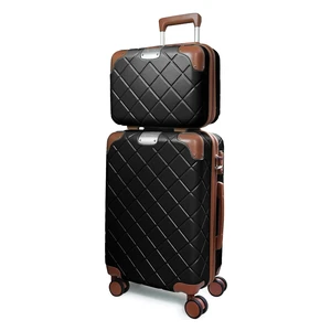 Voytra Lightweight Carry on Luggage 22x14x9 Airline Approved Suitcases with Wheels YKK Zipper TSA Lock, 2 Piece Luggage Set for Weekend Getaways & Travel Business (14/20 Black) Voytra Lightweight Carry on Luggage 22x14x9 Airline Approved Suitcases with Wheels YKK Zipper TSA Lock, 2 Piece Luggage Set for Weekend Getaways & Travel Business (14/20 Black)