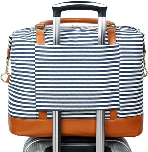 CAMTOP Women Ladies Travel Bag Canvas Weekend Overnight Carry On Tote Luggage Bags(Blue) CAMTOP Women Ladies Travel Bag Canvas Weekend Overnight Carry On Tote Luggage Bags(Blue)