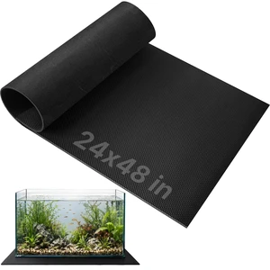 FULEIYA Aquarium Leveling Mat 24" X 48" X 0.2" EVA Aquarium Foam Leveling Mat, Non-Slip Shockproof Fish Tank Mat for Under Tank for Glass Fish/Turtle Tank Protection FULEIYA Aquarium Leveling Mat 24" X 48" X 0.2" EVA Aquarium Foam Leveling Mat, Non-Slip Shockproof Fish Tank Mat for Under Tank for Glass Fish/Turtle Tank Protection
