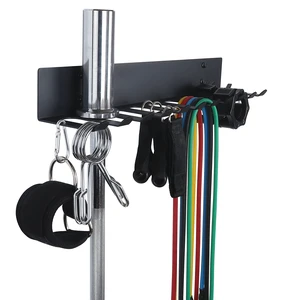 Topsair Gym Storage Rack Resistance Band Rack Wall Mount Barbell Rack Heavy Duty Home Gym Storage Rack for Gym Equipment, Exercise Bands, Lifting Belts and Jump Ropes, Gym Accessories (11 prongs) Topsair Gym Storage Rack Resistance Band Rack Wall Mount Barbell Rack Heavy Duty Home Gym Storage Rack for Gym Equipment, Exercise Bands, Lifting Belts and Jump Ropes, Gym Accessories (11 prongs)