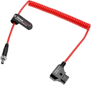 Atomos Ninja V Power Cable Dtap to Locking DC 2.1 Coiled Cable for Blackmagic Video Assist, for Hollyland Mars 400S, Ultra Soft Atomos Ninja V Power Cable Dtap to Locking DC 2.1 Coiled Cable for Blackmagic Video Assist, for Hollyland Mars 400S, Ultra Soft