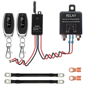 Wireless Remote Kill Switch for Car, Remote Battery Disconnect Switch Car,DC12V-72V 200A Remote Car Kill Switch Anti Theft Automatic Shut Off Switch, for Auto, Truck, Boat, RV. Wireless Remote Kill Switch for Car, Remote Battery Disconnect Switch Car,DC12V-72V 200A Remote Car Kill Switch Anti Theft Automatic Shut Off Switch, for Auto, Truck, Boat, RV.