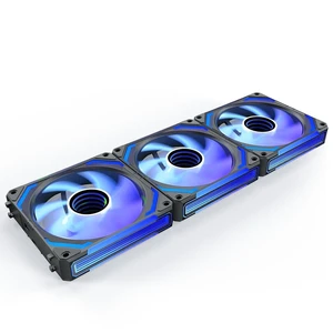 AsiaHorse COSMIQ 120mm Case Fan, Infinity Mirror FDB Reverse Fan with 5V 3-PIN Connector and Small Controller, 2000 RPM and 68.5CFM,Unit Daisy Chain PWM RGB PC Fans for Cases CPU Liquid Coolers, 3Pack AsiaHorse COSMIQ 120mm Case Fan, Infinity Mirror FDB Reverse Fan with 5V 3-PIN Connector and Small Controller, 2000 RPM and 68.5CFM,Unit Daisy Chain PWM RGB PC Fans for Cases CPU Liquid Coolers, 3Pack