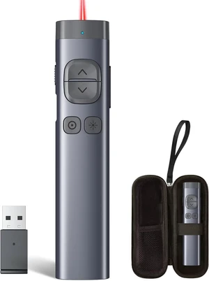 N97s TV Screen Presentation Clicker with 32G Built-in Receiver, PowerPoint Clicker, Presentation Remote, Bluetooth Wireless Presenter, Digital Pointer for TV Screen Under Win/Mac N97s TV Screen Presentation Clicker with 32G Built-in Receiver, PowerPoint Clicker, Presentation Remote, Bluetooth Wireless Presenter, Digital Pointer for TV Screen Under Win/Mac