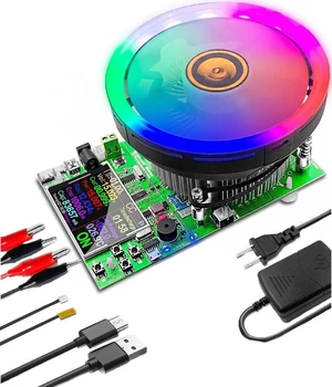 Eyes.sys Electronic Load Tester, USB Load Tester, 180W 200V 20A Battery Capacity Tester Constant Current & Constant Voltage, 4 Modes, Intelligent Discharge Resistance Power Tester Eyes.sys Electronic Load Tester, USB Load Tester, 180W 200V 20A Battery Capacity Tester Constant Current & Constant Voltage, 4 Modes, Intelligent Discharge Resistance Power Tester