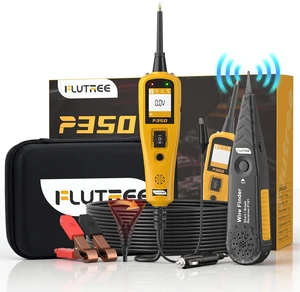 Flutree P350 Relay Tester & Circuit Breaker Finder Tool for 12V 24V Vehicle | Circuit Tester, Car Battery Tester, Fuse Tester & Circuit Tracer for 9-30V Systems with Bendable Probe & 40ft Cable Flutree P350 Relay Tester & Circuit Breaker Finder Tool for 12V 24V Vehicle | Circuit Tester, Car Battery Tester, Fuse Tester & Circuit Tracer for 9-30V Systems with Bendable Probe & 40ft Cable