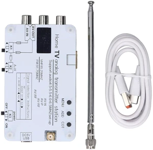 Srliya Home TV Analog Transmitter Station Sound Video Transmission AV High Definition Multimedia Interface Input 1080P Srliya Home TV Analog Transmitter Station Sound Video Transmission AV High Definition Multimedia Interface Input 1080P