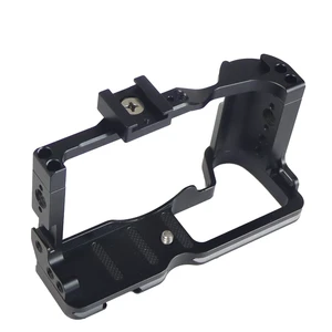 FEICHAO CNC M6 Mark2 Camera Cage Form-Fitting Rig with Cold Shoe Mount Compatible with Canon EOS M6 Mark II Stabilizer FEICHAO CNC M6 Mark2 Camera Cage Form-Fitting Rig with Cold Shoe Mount Compatible with Canon EOS M6 Mark II Stabilizer