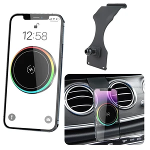 LUNQIN Car Magnetic Phone Mount for Mercedes Benz E-Class 2016-2023 and CLS Class 2018-2023 Auto Interior Accessories Best Cellphone Holder Fast 15W Wireless Charger Cell Phones Charging Screen Stand LUNQIN Car Magnetic Phone Mount for Mercedes Benz E-Class 2016-2023 and CLS Class 2018-2023 Auto Interior Accessories Best Cellphone Holder Fast 15W Wireless Charger Cell Phones Charging Screen Stand