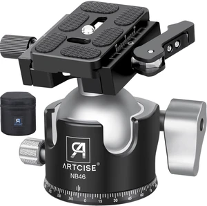 46mm Low ProfileTripod Ball Head with Lever Release ARTCISE Heavy Duty Ball Head Camera Ball Head with Arca Swiss Quick Release Plate for Camera Tripod Monopod DSLR Camcorder Telescope Max Load 55lbs 46mm Low ProfileTripod Ball Head with Lever Release ARTCISE Heavy Duty Ball Head Camera Ball Head with Arca Swiss Quick Release Plate for Camera Tripod Monopod DSLR Camcorder Telescope Max Load 55lbs