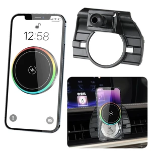 LUNQIN Car Magnetic Phone Mount for Lexus ES 2013 2014 2015 2016 2017 2018 ES350 ES300h Auto Interior Accessories Best Cellphone Holder Fast 15W Wireless Charger Cell Phones Charging Screen Stand LUNQIN Car Magnetic Phone Mount for Lexus ES 2013 2014 2015 2016 2017 2018 ES350 ES300h Auto Interior Accessories Best Cellphone Holder Fast 15W Wireless Charger Cell Phones Charging Screen Stand