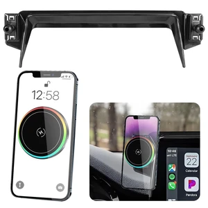 LUNQIN Car Magnetic Phone Mount for Kia Seltos 2021 2022 2023 Auto Interior Accessories Best Cellphone Holder Fast 15W Wireless Charger Cell Phones Charging Screen Stand LUNQIN Car Magnetic Phone Mount for Kia Seltos 2021 2022 2023 Auto Interior Accessories Best Cellphone Holder Fast 15W Wireless Charger Cell Phones Charging Screen Stand