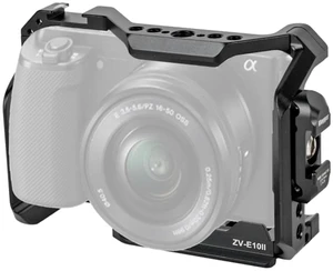 ZV-E10 II cage,Alpha ZV-E10 ii/ZVE10 ii Camera Cage with Camera Shoulder Strap Lock and HDMI/SDI/USB-A/USB-C/Type-C Cable Clamps,Support 2~6 mm Diameter Cable ZV-E10 II cage,Alpha ZV-E10 ii/ZVE10 ii Camera Cage with Camera Shoulder Strap Lock and HDMI/SDI/USB-A/USB-C/Type-C Cable Clamps,Support 2~6 mm Diameter Cable