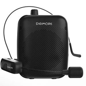 DIGIMORE Wireless Voice Amplifier for Teachers with Bluetooth | 10 Hours Battery | 10W Speaker | Headset Microphone for Travel, Yoga, Classroom Learning, Schools and Colleges (D-1200 WL) DIGIMORE Wireless Voice Amplifier for Teachers with Bluetooth | 10 Hours Battery | 10W Speaker | Headset Microphone for Travel, Yoga, Classroom Learning, Schools and Colleges (D-1200 WL)