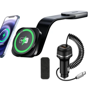 Spedal Qi2 15W Magnetic Car Charger Mount, for MagSafe-Compatible Car Phone Holder with Strong Magnet, 360° Adjustable Wireless Charging Mount for iPhone 16/15/14/13/12 Spedal Qi2 15W Magnetic Car Charger Mount, for MagSafe-Compatible Car Phone Holder with Strong Magnet, 360° Adjustable Wireless Charging Mount for iPhone 16/15/14/13/12