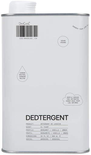 DedCool, Liquid Laundry Detergent, 01 Taunt, Up to 60 Washes, 32 fl oz | Luxurious scent, stain-removing formula infused with natural essential oils, non-toxic DedCool, Liquid Laundry Detergent, 01 Taunt, Up to 60 Washes, 32 fl oz | Luxurious scent, stain-removing formula infused with natural essential oils, non-toxic