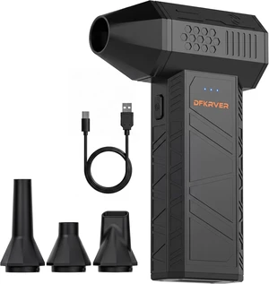Compressed Air Duster ,110,000 RPM, mini Blower, 3-Gear Adjustable | Rechargeable air Duster,Turbo Fan ,Fast Charging, Computer, Keyboard, House, Outdoor, Car, 0.45 lb Lightweight, 4 Nozzles Compressed Air Duster ,110,000 RPM, mini Blower, 3-Gear Adjustable | Rechargeable air Duster,Turbo Fan ,Fast Charging, Computer, Keyboard, House, Outdoor, Car, 0.45 lb Lightweight, 4 Nozzles