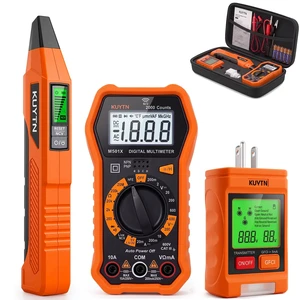 Circuit Breaker Finder Kit, Electrical Circuit Tracer with Digital Multimeter, GFCI Outlet Tester, 3-Piece Electrical Diagnostic Tool Set with LCD Display, NCV Test 2027 Upgraded Version Circuit Breaker Finder Kit, Electrical Circuit Tracer with Digital Multimeter, GFCI Outlet Tester, 3-Piece Electrical Diagnostic Tool Set with LCD Display, NCV Test 2027 Upgraded Version