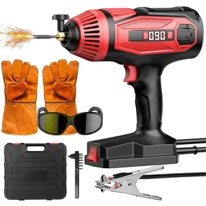 KIPTOOL 110V Portable Welding Machine with IGBT Inverter Technology | 20-120A Handheld Welder, Digital Display, Overheat Protection, One-handed Operation for Home Repair & DIY Projects KIPTOOL 110V Portable Welding Machine with IGBT Inverter Technology | 20-120A Handheld Welder, Digital Display, Overheat Protection, One-handed Operation for Home Repair & DIY Projects