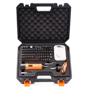KNINE OUTDOORS Precision 1/4" Torque Screwdriver Set Adjustable from 10 to 70 In-Lbs Engineering Repair Kit Maintenance Tools with T-BAR Ratchet Screwdriver, Set of 92 pieces KNINE OUTDOORS Precision 1/4" Torque Screwdriver Set Adjustable from 10 to 70 In-Lbs Engineering Repair Kit Maintenance Tools with T-BAR Ratchet Screwdriver, Set of 92 pieces