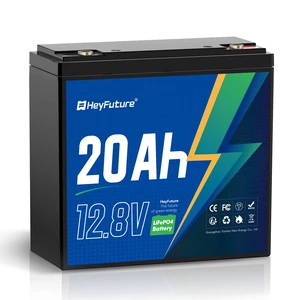 HeyFuture 12.8V 20Ah LiFePO4 Rechargeable Battery 4000+ Deep Cycles 20A BMS | Lithium Iron Phosphate for Fish Finder, Ham Radio, Solar System, Outdoor Camping, Ride-On Toys, Power Wheel HeyFuture 12.8V 20Ah LiFePO4 Rechargeable Battery 4000+ Deep Cycles 20A BMS | Lithium Iron Phosphate for Fish Finder, Ham Radio, Solar System, Outdoor Camping, Ride-On Toys, Power Wheel