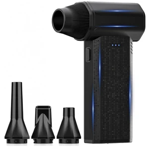 ORDRO Compressed Air Dust Collector, 110000RPM Electric | Super Powerful, 3-Speed Adjustable, Rechargeable Mini Violent Fan, Suitable for Keyboard, Computer, Car, Home Cleaning ORDRO Compressed Air Dust Collector, 110000RPM Electric | Super Powerful, 3-Speed Adjustable, Rechargeable Mini Violent Fan, Suitable for Keyboard, Computer, Car, Home Cleaning