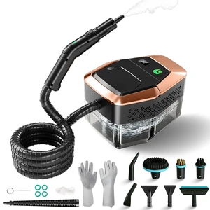 Steam Cleaner for Home & Car, 3-Level Adjustable Steamer for Cleaning with Temp Display,15s Fast Heat,1.8L Large Tank, 4Bar Powerful Steam for Grout,Grease,Tile,Couch,Toilet, Car Detailing,Windows Steam Cleaner for Home & Car, 3-Level Adjustable Steamer for Cleaning with Temp Display,15s Fast Heat,1.8L Large Tank, 4Bar Powerful Steam for Grout,Grease,Tile,Couch,Toilet, Car Detailing,Windows