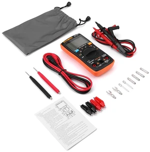 AN8008 True rms Digital Multimeter AC DC Voltage Ammeter Current Ohm Meter