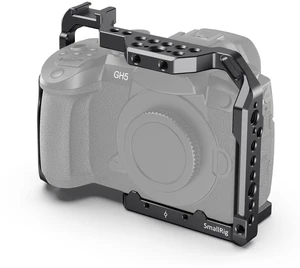 SmallRig Camera Full Cage for Panasonic Lumix GH5, GH5S, and GH5 II | 1/4"-20 & 3/8"-16 Threads for ARRI SmallRig Camera Full Cage for Panasonic Lumix GH5, GH5S, and GH5 II | 1/4"-20 & 3/8"-16 Threads for ARRI