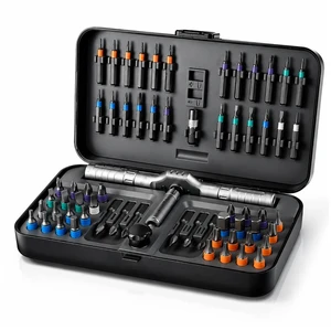 66 in 1 Ratcheting Screwdriver Set, Magnetic Screwdriver Sets with T Handle | S2 Steel Bits, Flexible Shaft, Home Daily Repair, Electrical Appliance Repair, Furniture Assembly, Bicycle Tools, men DIY 66 in 1 Ratcheting Screwdriver Set, Magnetic Screwdriver Sets with T Handle | S2 Steel Bits, Flexible Shaft, Home Daily Repair, Electrical Appliance Repair, Furniture Assembly, Bicycle Tools, men DIY