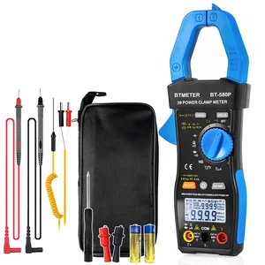 BTMETER 3-Phase True-RMS Power Clamp Multimeter with 9999 Counts, AC/DC Voltage & Amperage, KW/HP, Power Factor, KVA/VAR, Inrush Current & Temperature Test, Electrical Teste 580P BTMETER 3-Phase True-RMS Power Clamp Multimeter with 9999 Counts, AC/DC Voltage & Amperage, KW/HP, Power Factor, KVA/VAR, Inrush Current & Temperature Test, Electrical Teste 580P