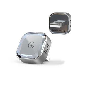Wireless CarPlay Adapter for iPhone & Android Phone 2-in-1 CarPlay Dongle | Wireless Apple CarPlay; Android Auto Adapter; 2-in-1 System; Plug & Play; Low Latency, Fast Connection Wireless CarPlay Adapter for iPhone & Android Phone 2-in-1 CarPlay Dongle | Wireless Apple CarPlay; Android Auto Adapter; 2-in-1 System; Plug & Play; Low Latency, Fast Connection