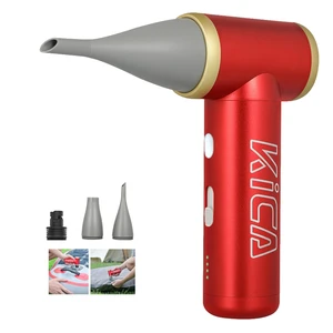 KiCA Jetfan 2S Electric Air Duster, Rechargeable Compressed Air Cleaner | 117,000 RPM turbo airflow with upgraded nozzles and long battery life for cleaning electronics,cars,cameras and more KiCA Jetfan 2S Electric Air Duster, Rechargeable Compressed Air Cleaner | 117,000 RPM turbo airflow with upgraded nozzles and long battery life for cleaning electronics,cars,cameras and more