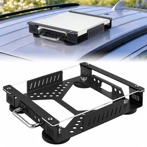 Starlink Mini Magnetic Roof Car Mount, Pre-Assembled Carbon Steel Frame | Strong Magnetic Base, Honeycomb Vents, Acrylic Protective Shield & Shock Pads. Fits RV, Truck, Camper Van & Boat