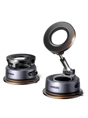 UGREEN Upgraded MagSafe Car Mount, Strongest Magnet Power, 30*N52 Magnets | Foldable Car Phone Holder, 35-55mm Telescopic Arm, 360° Rotatable, Dual-Chamber Press Vacuum Suction Cup for iphone 18 17 16 UGREEN Upgraded MagSafe Car Mount, Strongest Magnet Power, 30*N52 Magnets | Foldable Car Phone Holder, 35-55mm Telescopic Arm, 360° Rotatable, Dual-Chamber Press Vacuum Suction Cup for iphone 18 17 16