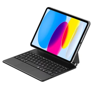 Magic Keyboard Case for iPad 11th (A16, 2025)/10th Generation 2022, Magnetic Stand with Multi-Touch Trackpad, iPad 10.9-inch 10th Gen /11th Gen Keyboard Case, Floating Cantilever Stand,Backlit,Black Magic Keyboard Case for iPad 11th (A16, 2025)/10th Generation 2022, Magnetic Stand with Multi-Touch Trackpad, iPad 10.9-inch 10th Gen /11th Gen Keyboard Case, Floating Cantilever Stand,Backlit,Black
