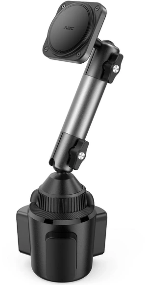 APPS2Car Heavy Duty Magnetic Cup Holder Phone Mount | Aluminum Arm, N55 Magnets, Fits 3"-4" Cup Holders, 20mm Ball Joint, Compatible with MagSafe iPhone, Samsung, Smartphones APPS2Car Heavy Duty Magnetic Cup Holder Phone Mount | Aluminum Arm, N55 Magnets, Fits 3"-4" Cup Holders, 20mm Ball Joint, Compatible with MagSafe iPhone, Samsung, Smartphones