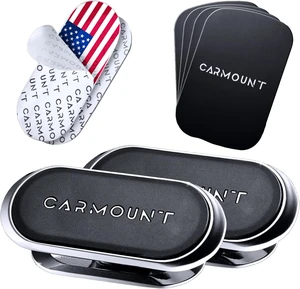 CARMOUNT F1 Dashboard Car Mount (2-Pack) | Magnetic Phone Holder for Car, Ultra Strong 8X N52 Magnets, 360° Rotation, Universal Dash Mount for All Phones and Tablets | Car Mount Magnet for iPad CARMOUNT F1 Dashboard Car Mount (2-Pack) | Magnetic Phone Holder for Car, Ultra Strong 8X N52 Magnets, 360° Rotation, Universal Dash Mount for All Phones and Tablets | Car Mount Magnet for iPad