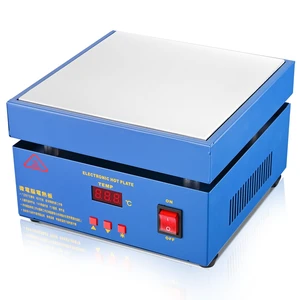 Soldering Hot Plate 200x200mm 850W LED Electric Preheat Rework Station | Soiiw LED Microcomputer Electric Welder Hot Plate Rework Heater for PCB Rework Phone Screen Repair Welding Lab Heating Soldering Hot Plate 200x200mm 850W LED Electric Preheat Rework Station | Soiiw LED Microcomputer Electric Welder Hot Plate Rework Heater for PCB Rework Phone Screen Repair Welding Lab Heating