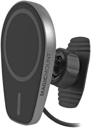 Scosche MPQMD-SP MagicMount Charge Pro Qi2 Fast Wireless Charging MagSafe Car Mount Charger, 15W Magnetic Cell Phone Holder for Car Dashboard Compatible with iPhone 16/15/14/13/12 Pro Max Plus, S25