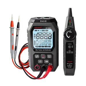 Network Cable Tester with Multimeter, RJ45 CAT5/6 Ethernet Cable Tester, POE, Anti-Jamming TDR, Cable Toner Network Cable Tester with Multimeter, RJ45 CAT5/6 Ethernet Cable Tester, POE, Anti-Jamming TDR, Cable Toner