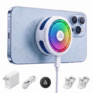 AI Magnetic Semiconductor Phone Cooler RGB | Anti-Condensation, Gaming Cooling AI Magnetic Semiconductor Phone Cooler RGB | Anti-Condensation, Gaming Cooling